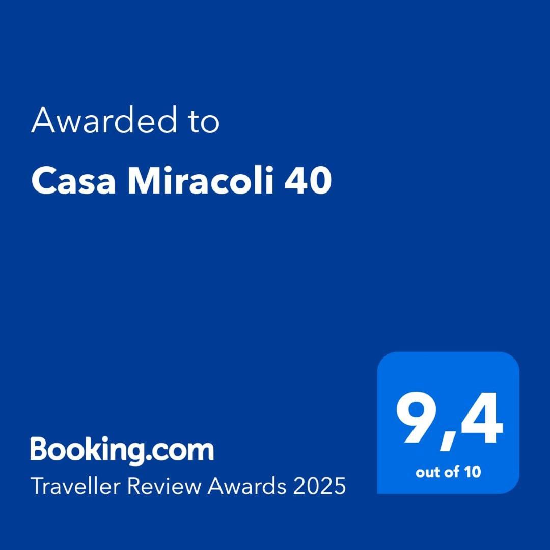 Апартаменты Casa Miracoli 40 Неаполь Экстерьер фото